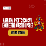 Karnataka PGCET 2026 Civil Engineering Question Paper with Solutions